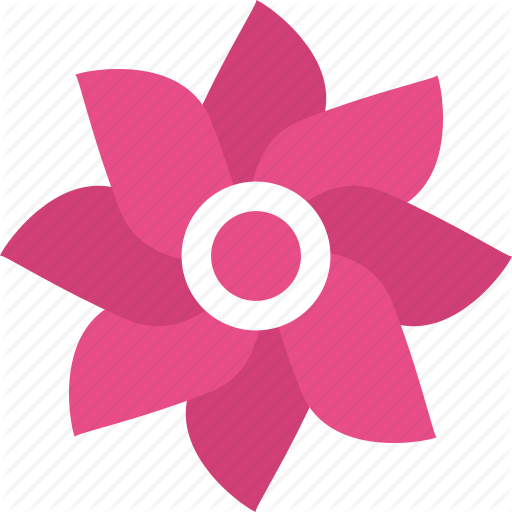 Dahlia, Floral, Flower, Natural Blossom, Spring Season Icon