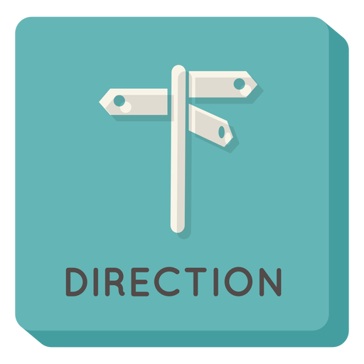 Direction Square Icon