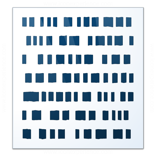 Iconexperience V Collection Text Binary Icon