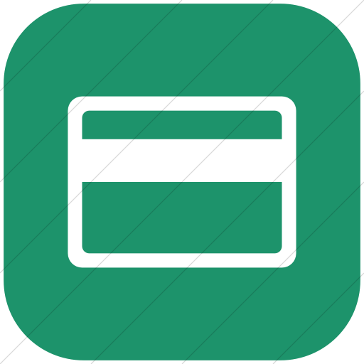 Flat Rounded Square White On Aqua Broccolidry Credit