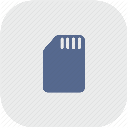Card, Phone, Rounded, Sim, Square Icon