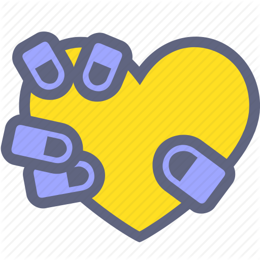 Hand, Heart, Life, Love, Squeeze Icon
