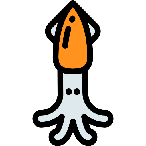 Aquatic, Sea Life, Animal, Animals, Aquarium, Squid Icon