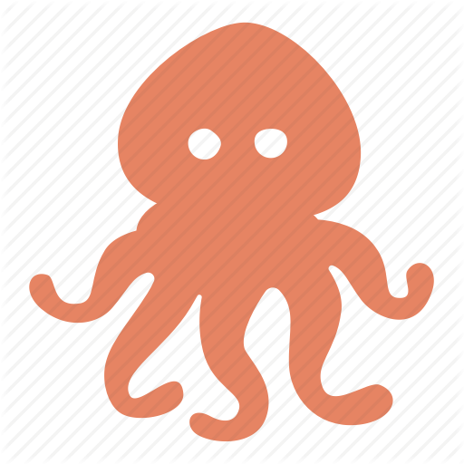 Octopus, Squid Icon