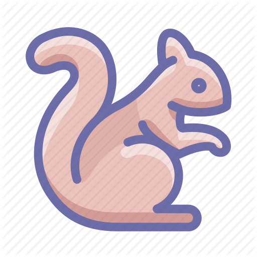 Rodent, Squirrel Icon
