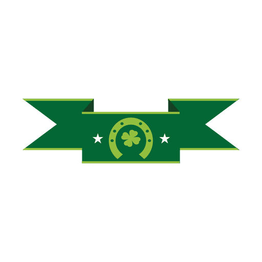 St Patrick Ribbon Badge
