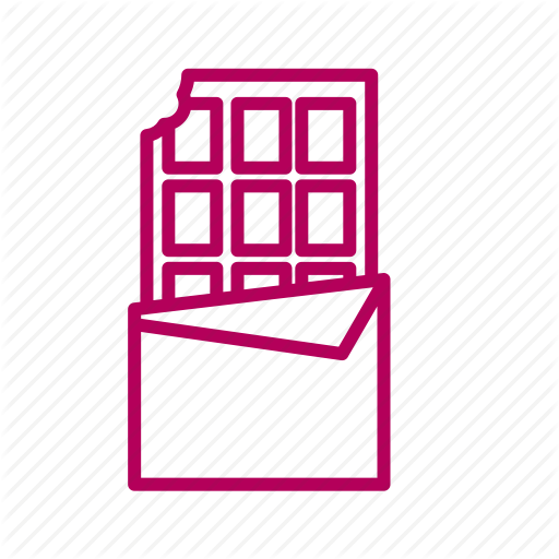 Chocolate, Love, Romantic, Sweet Icon