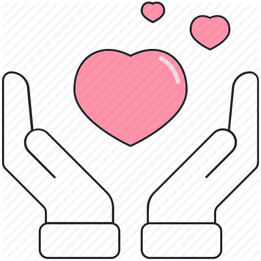 Hands, Heart, In Love, Love, Saint Valentine, Valentine's Day Icon