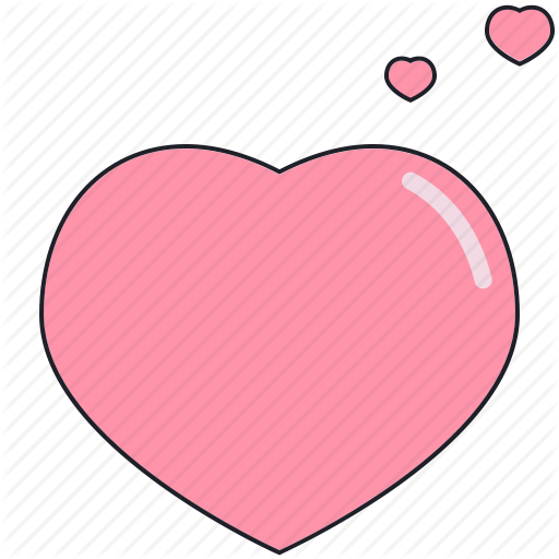 Happy, Heart, Love, Saint Valentine, Valentine's Day Icon