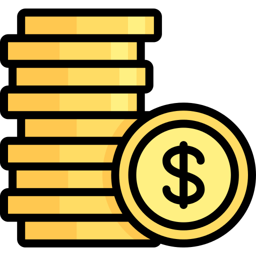 Coin Stack Money Png Icon
