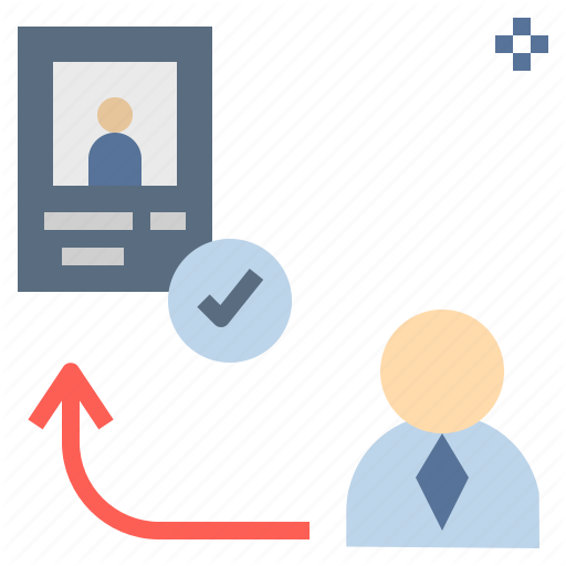 Authority, Officer, Qualify, Register, Staff Icon