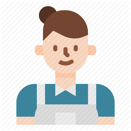 Hotel, Housekeeping, Maid, Services, Staff Icon