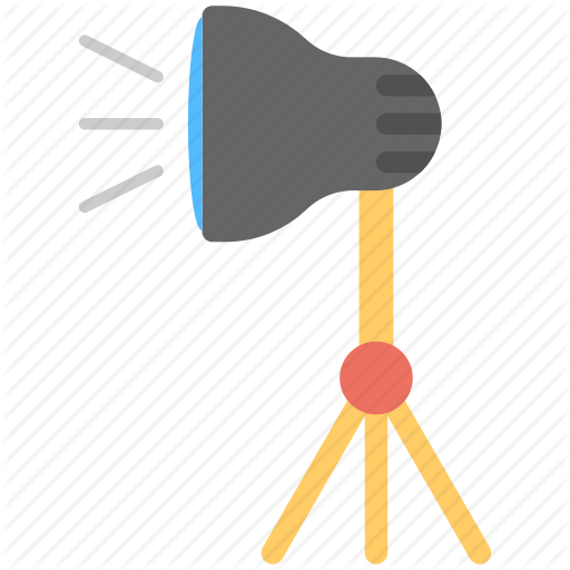 Illumination, Lightning, Lights, Spot Light, Studio Lights Icon
