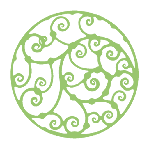 Cropped Green Ornament Icon Carolina Estate Of Mine