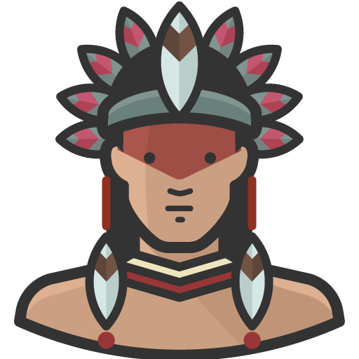 Native Man Icon Free Avatars Iconset Diversity Avatars