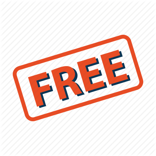 Ecommerce, Free, Stamp Icon