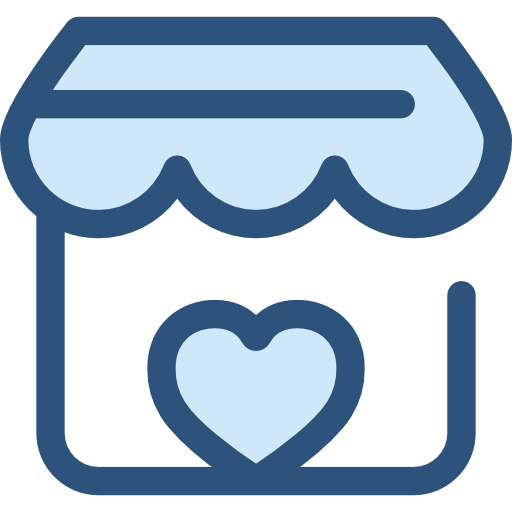 Heart, Commerce, Stand Icon