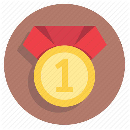 Gold, Medal, Prize, Star, Top, Trophy, Win, Winner Icon