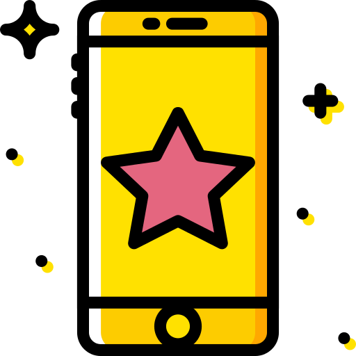Smartphone Star Png Icon