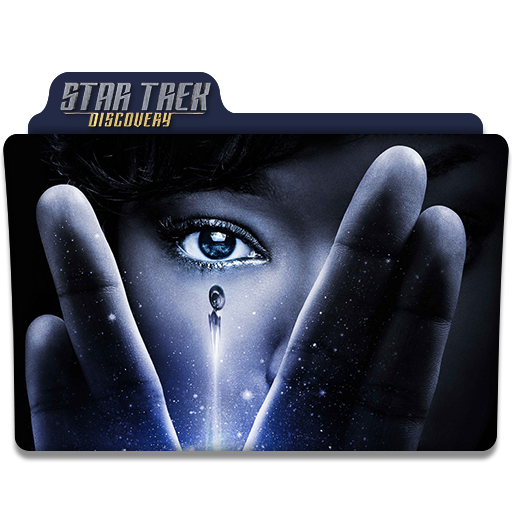 Star Trek Discovery Tv Series Folder Icon