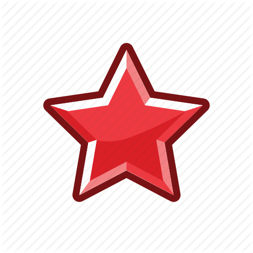 Alert, Mark, Rank, Red, Star Icon