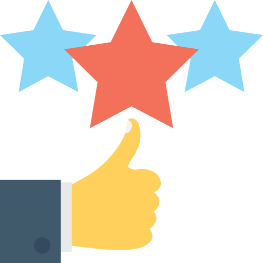 Rating Icon Business Vectors Market