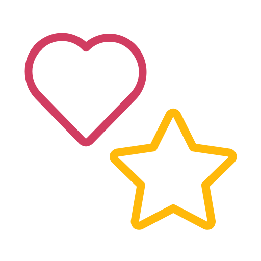 Heart, Favourite, Special, Rate, Rating, Star, Bookmark Icon