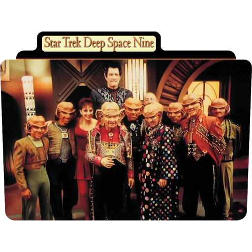 Star Trek Deep Space Nine Icon Tv Movie Folder Iconset Aaron
