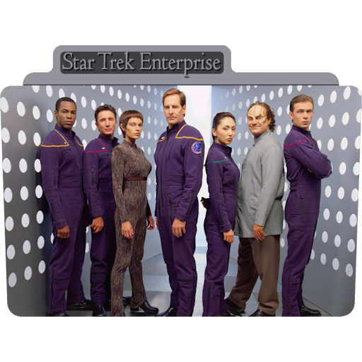 Star Trek Enterprise Icon Tv Movie Folder Iconset Aaron Sinuhe