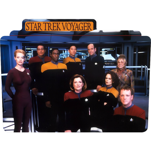 Star Trek Voyager Icon Tv Movie Folder Iconset Aaron Sinuhe
