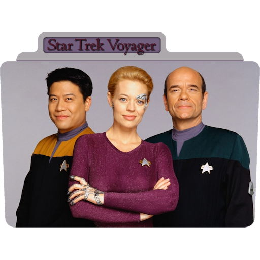 Star Trek Voyager Icon Tv Movie Folder Iconset Aaron Sinuhe