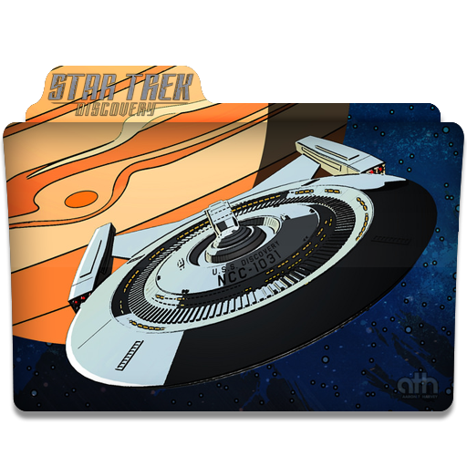 Star Trek Discovery Tv Series Folder Icon