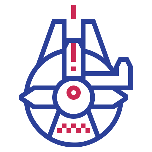 Smuggle, Millenium Falcon, Star Wars, Space Icon Free Of Science