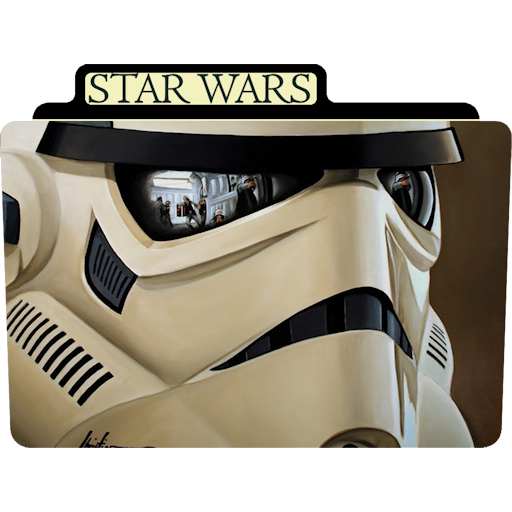 Star Wars Icon Tv Movie Folder Iconset Aaron Sinuhe