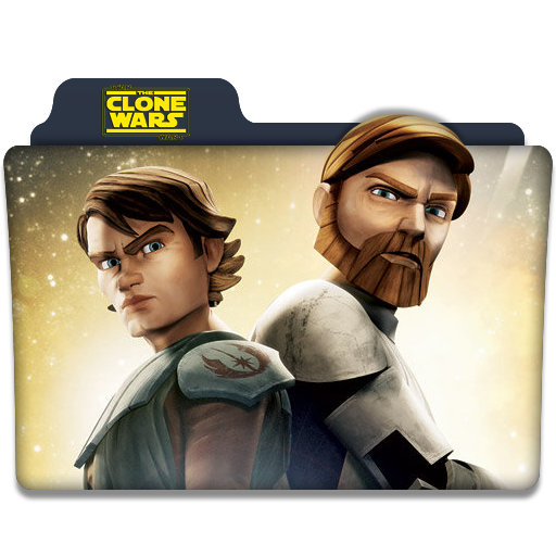 The Clone Wars Tv Series Folder Icon
