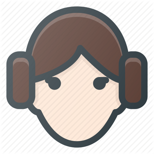 Avatar, Head, Leia, People, Princess, Star, Wars Icon