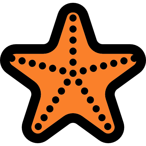 Starfish Flat Icon
