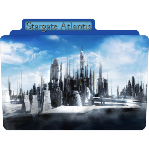 Stargate Atlantis Icon Tv Movie Folder Iconset Aaron Sinuhe