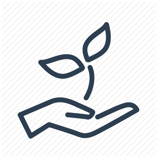 Business Startup, Growth, Hand, Leaf, Plant, Project, Startup Icon