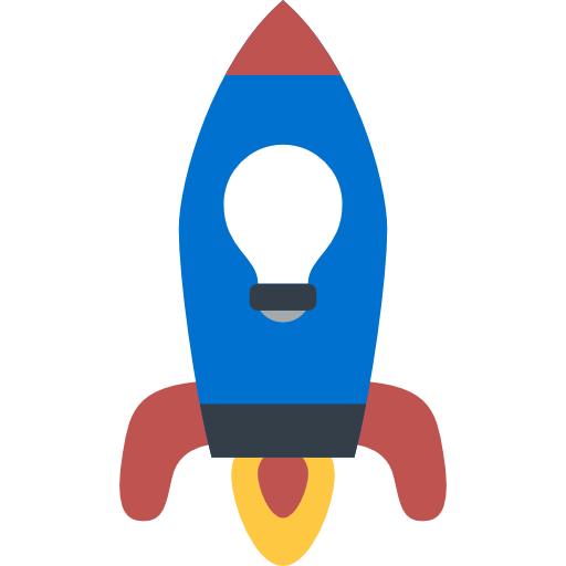 Transport, Rocket, Space Ship, Transportation, Startup Icon