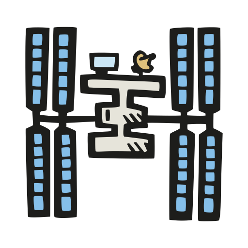 International Space Station Icon Free Space Iconset Good Stuff