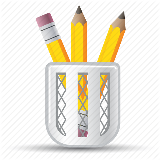 Education, School Supplies, Stationery Icon