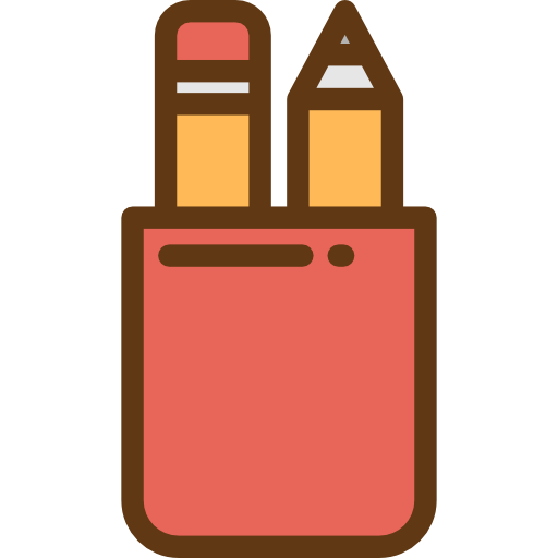 Stationery Indianred Icon