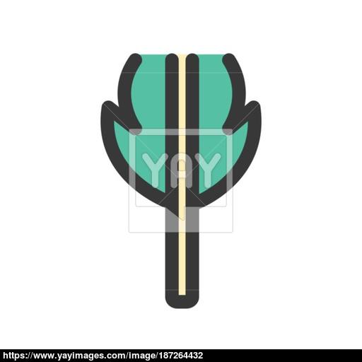 Stationery Office Tool Icon Cartoon Style Vector