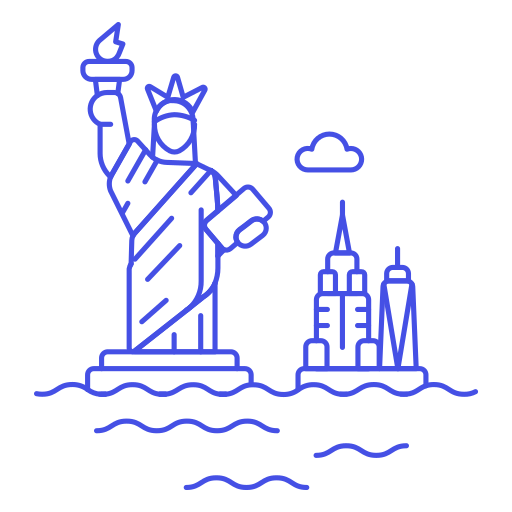 Statue, Of, Liberty Icon Free Of Stream Line Ux Free Pack