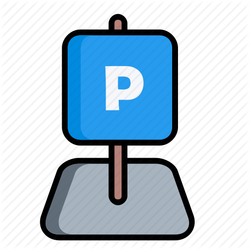C Car, Car Park, Parking, Quarter, Stand, Stay Icon
