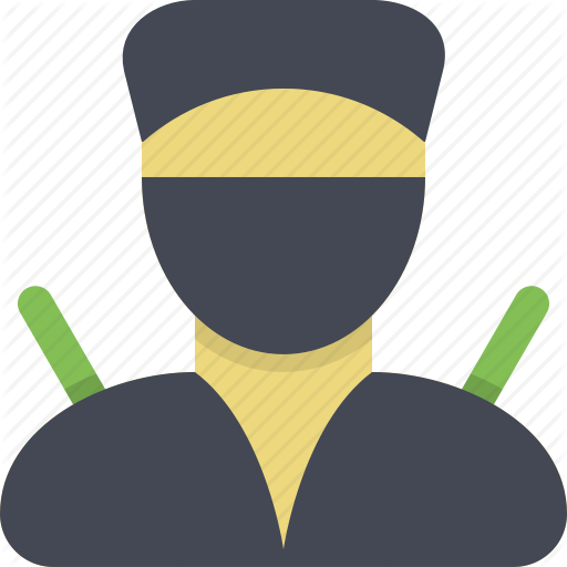 Ninja, Samur Stealth, Warrior Icon