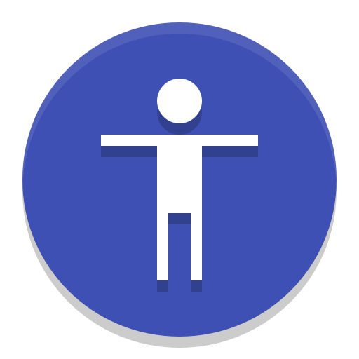 Preferences, Desktop, Accessibility Icon Free Of Papirus Apps