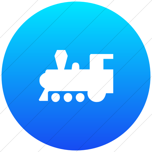 Flat Circle White On Ios Blue Gradient Classica Steam