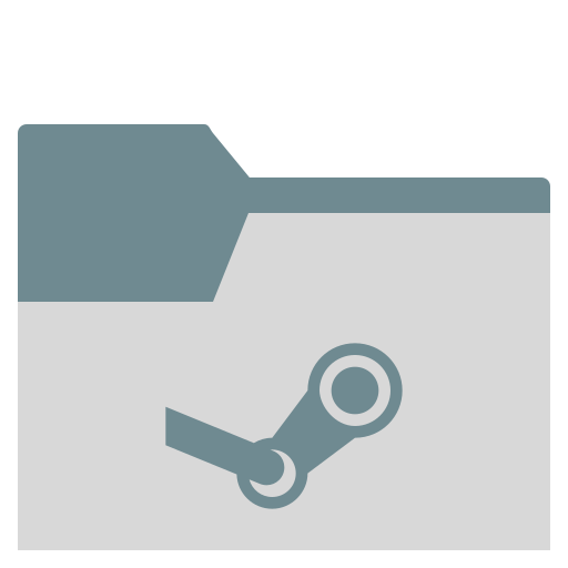 Folder, Steam Icon Free Of Zafiro Places